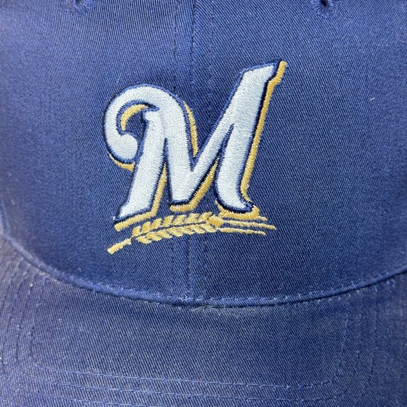 New Era - MILWAUKEE BREWERS Embroidered Logo Cap (BRAND NEW W/ TAGS) - Picture 2 of 8
